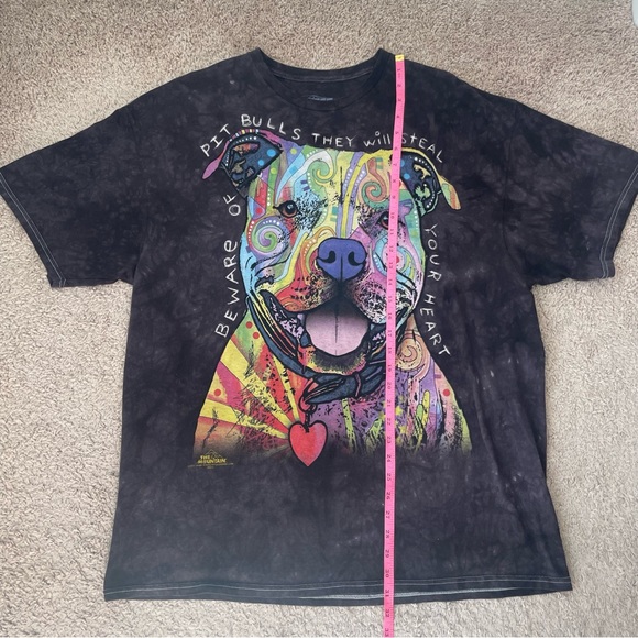 The Mountain Men's Beware Of The Pit Bulls Short Sleeve Graphic T-Shirt Size 2XL - Picture 13 of 15